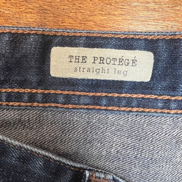 AG Adriano Goldschmied Jeans Mens 34x28.5 The Protege Straight Leg Blue Denim - Picture 11 of 15